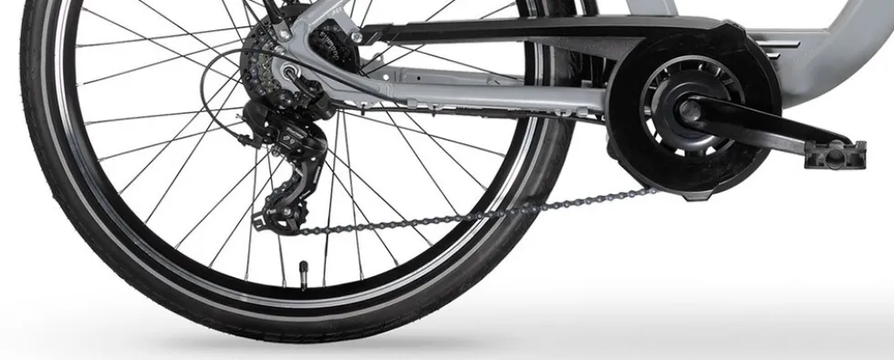 MBM Elektro-Citybike NEW RHEA 26 Zoll, grey