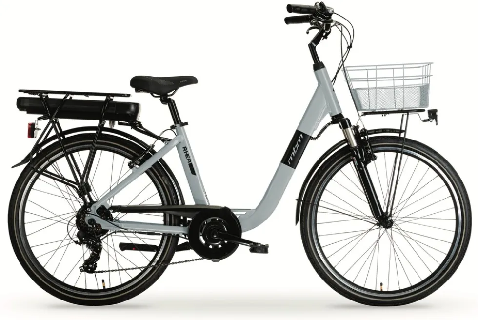 MBM Elektro-Citybike NEW RHEA 26 Zoll, grey