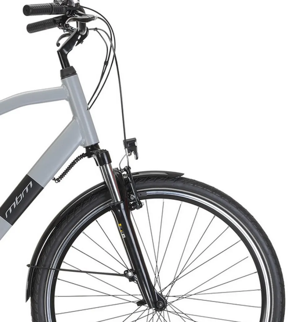 MBM Elektro-Citybike RHEA MAN 28 Zoll, grey