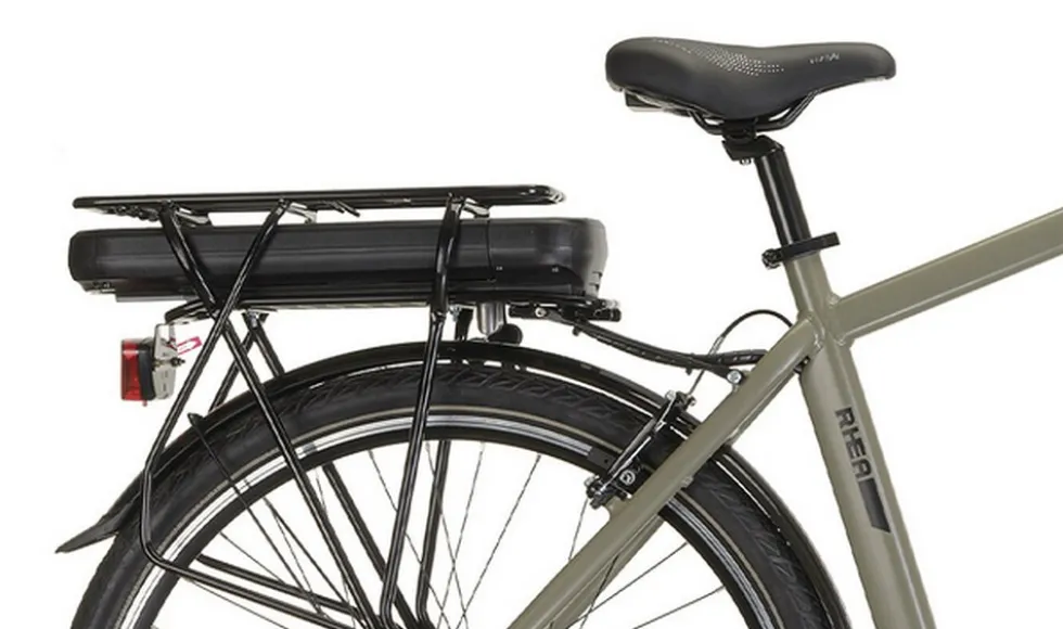 MBM Elektro-Citybike RHEA MAN 28 Zoll, oliv