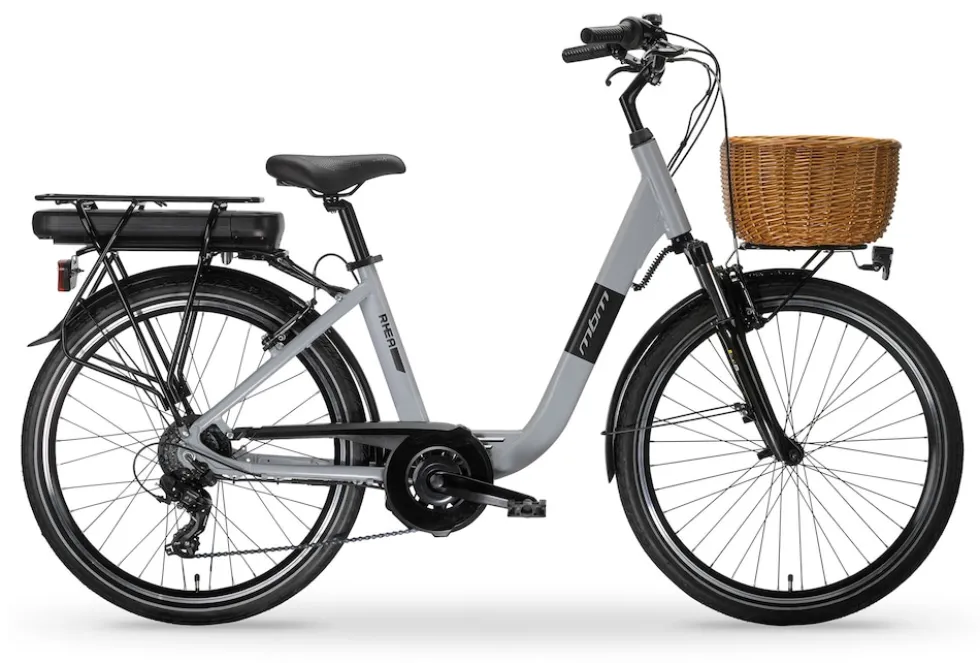 MBM Elektro-Citybike RHEA 26 Zoll, grey