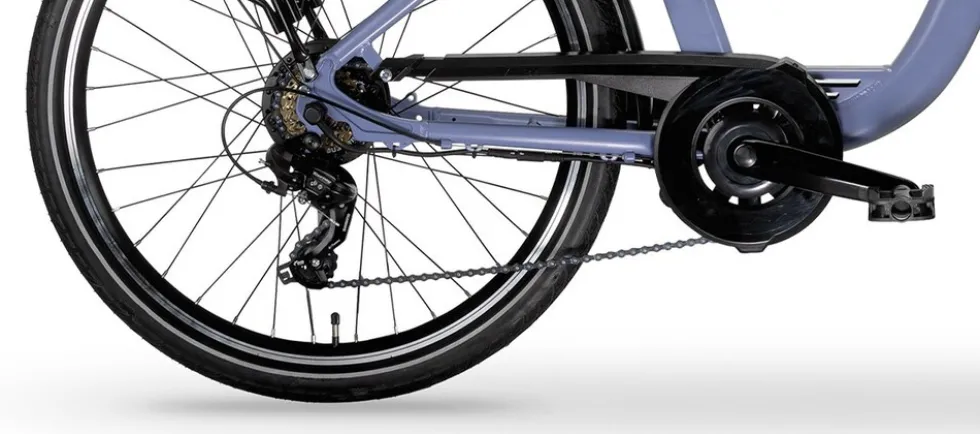 MBM Elektro-Citybike RHEA 28 Zoll, blau
