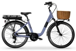 MBM Elektro-Citybike RHEA 24 Zoll, blau