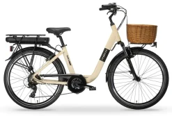 MBM Elektro-Citybike RHEA 26 Zoll, creme