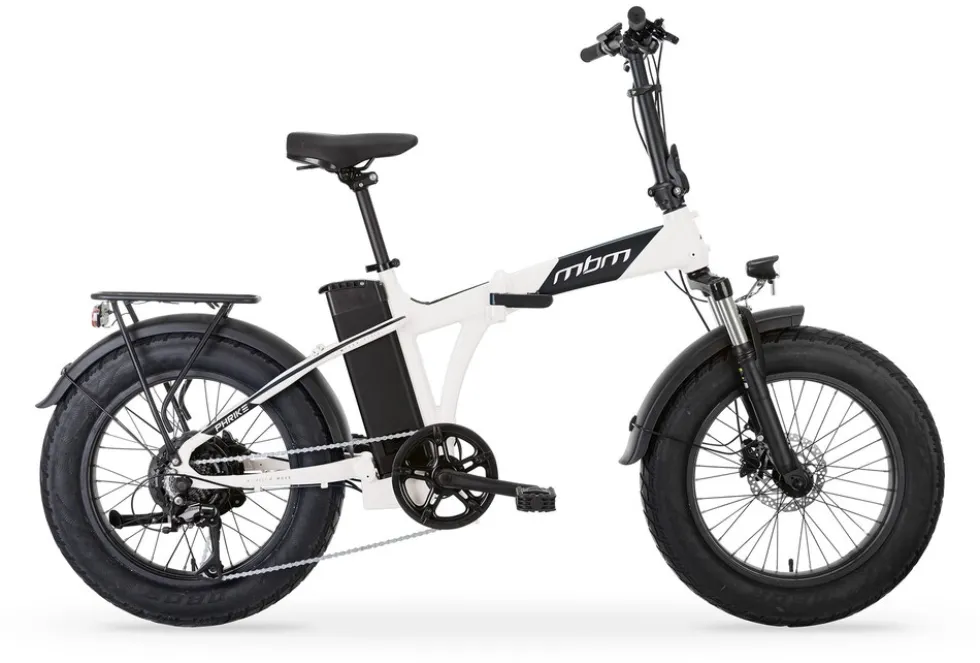 MBM Elektro-Falt-Fahrrad PHRIKE 20 Zoll, weiß