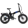 MBM Elektro-Kompaktfahrrad / Faltrad N-VER FOLDING 9.2. 20 Zoll, black-blue