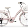 MBM Mädchenfahrrad Primavera 24 Zoll, rosa