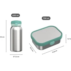Mepal Edelstahl-Lunchset Campus 2er Set