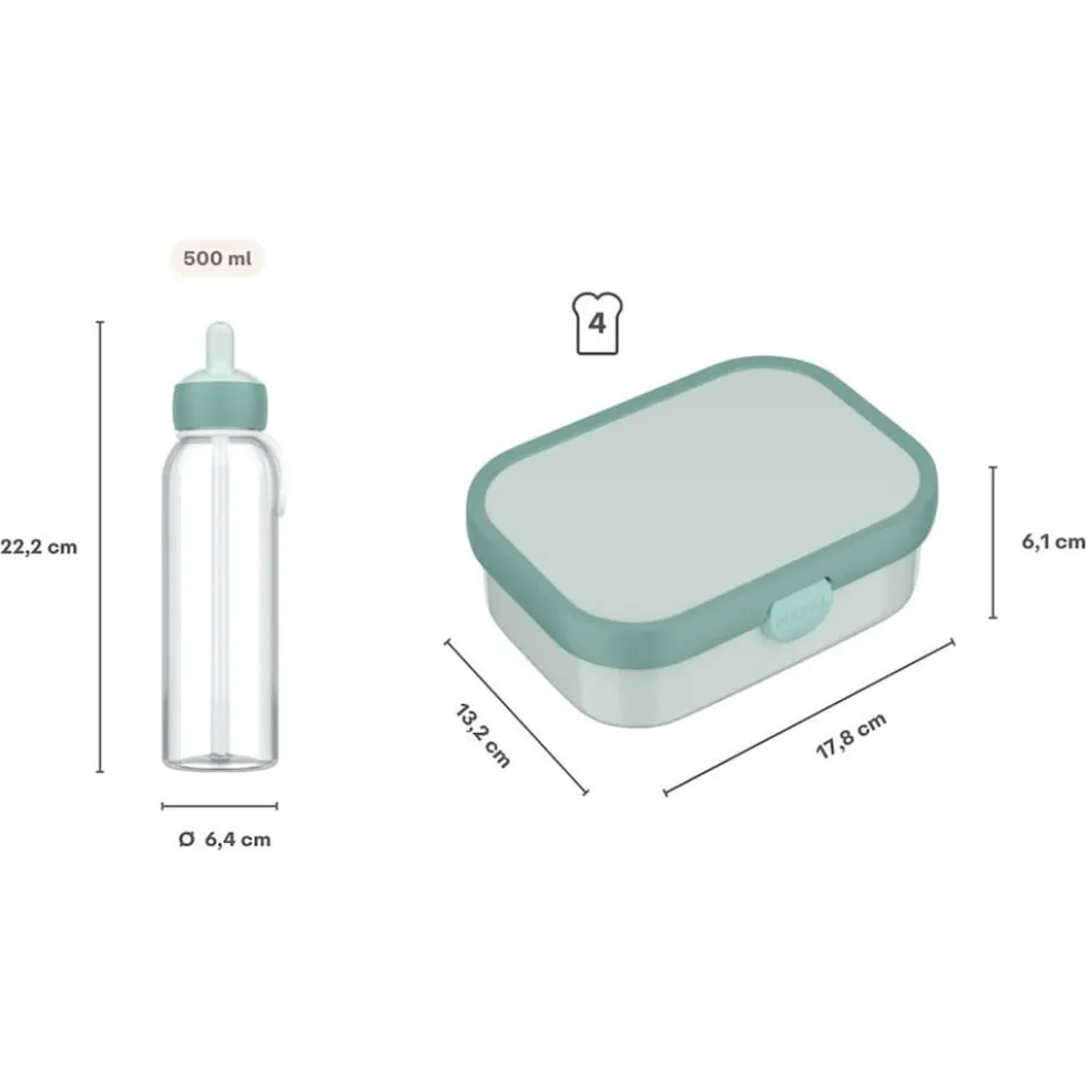 Mepal Lunchset Campus 2er Set