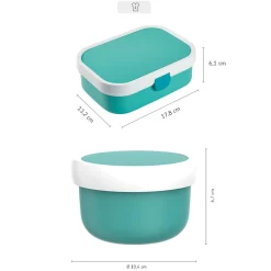 Mepal Obst- und Bentobox Dino Campus 300 & 750 ml