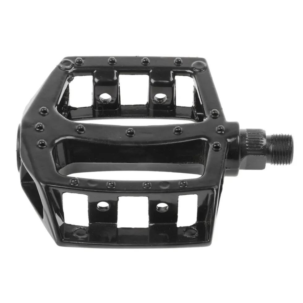 Messingschlager 87x94 Fahrradpedale Flat Pedale für BMX Plattformpedal Aluminium Pedalen Fahrrad 9/16"