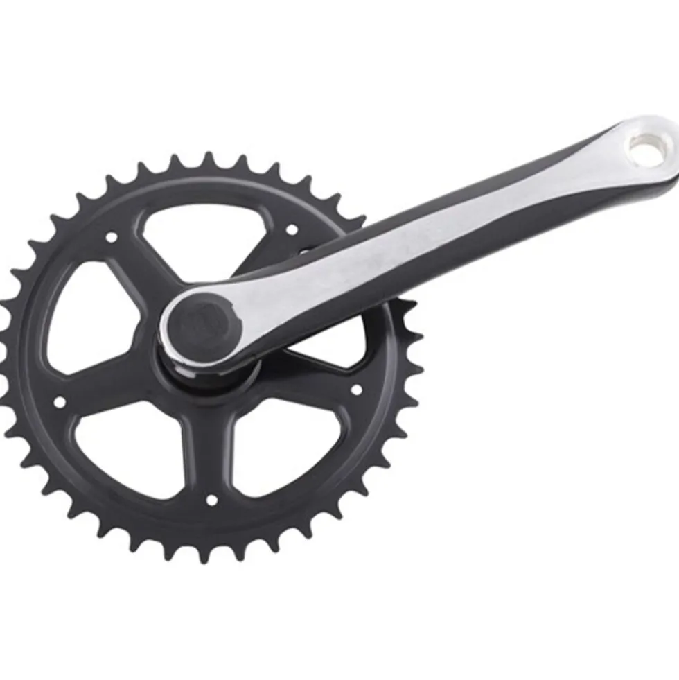 Mijnen Pieper Amar Kurbel 1-fach 38 Zähne 170 mm Kurbelgarnitur Tretkurbel Fahrradkurbel Kettenradgarnitur
