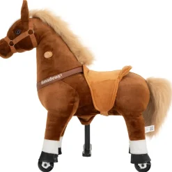 Miweba Pony Amadeus, Small, Spielpferd zum Reiten, 3-5 Jahre, integrierte Lenkung