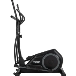 Miweba Sports Crosstrainer MC500, Pulsmessung, Transportrollen