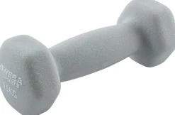 Miweba Sports Gymnastikhanteln 2er-Set NKH100, bodenschonend, 0,5-10 kg, Anti-Rutsch-Oberfläche (Grau, 2x 0,5 Kg)