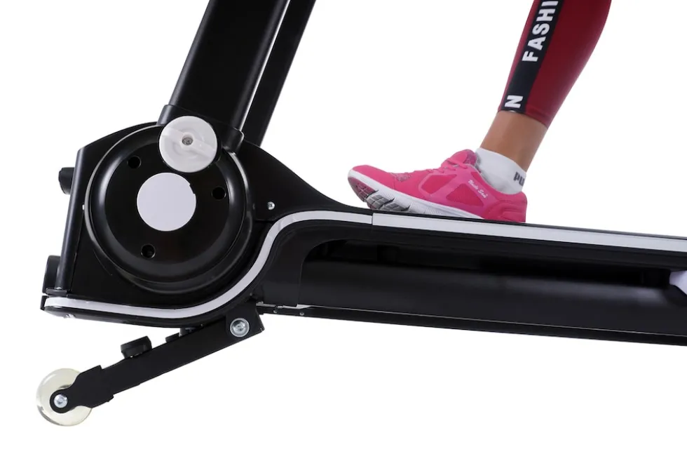 Miweba Sports Laufband Home Track HT3000, mit Steigung, 1300 Watt, 1-16 km/h, 12 Programme, klappbar (2.0, Schwarz/Weiß)