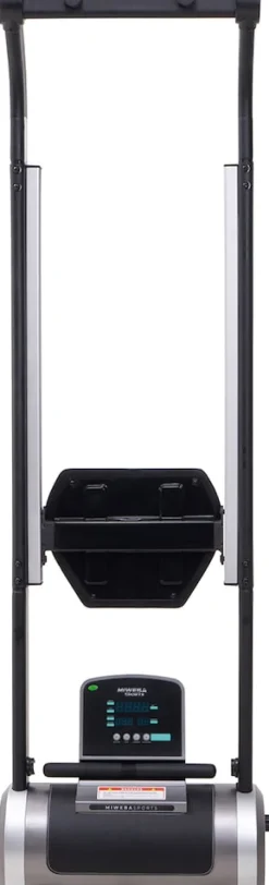 Miweba Sports Rudergerät MR100, Rudermaschine kompakt, Schaumstoff-Sitz, Display, Magnetbremse (Grau)