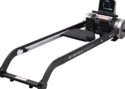 Miweba Sports Rudergerät MR100, Rudermaschine kompakt, Schaumstoff-Sitz, Display, Magnetbremse (Grau)