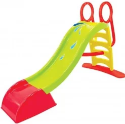 Mochtoys Kinderrutsche 10832/12199 Rutschlänge 180 cm Wasserrutsche rutschfest grün