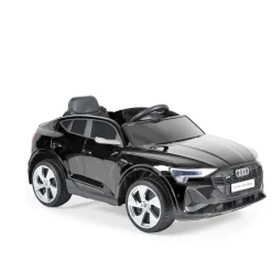 Moni Kinder Elektroauto Audi Sportback SUV metallic Fernbedienung USB EVA-Reifen schwarz