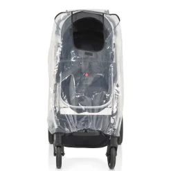 Moni Kinderwagen-Regenschutz Bimbro universal, Belüftungslöcher, für Einsitzer transparent