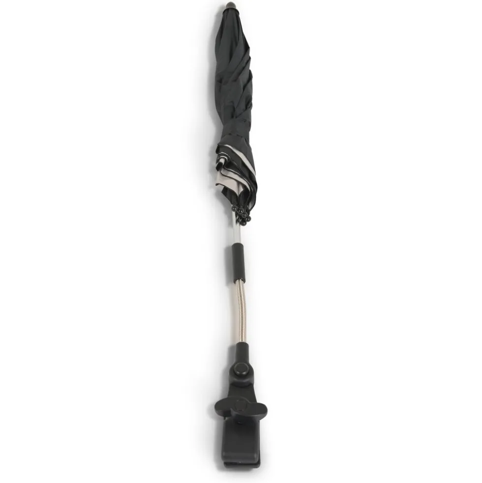 Moni Kinderwagenschirm, Sonnenschirm, universal, Durchmesser 80 cm, UV-Schutz schwarz