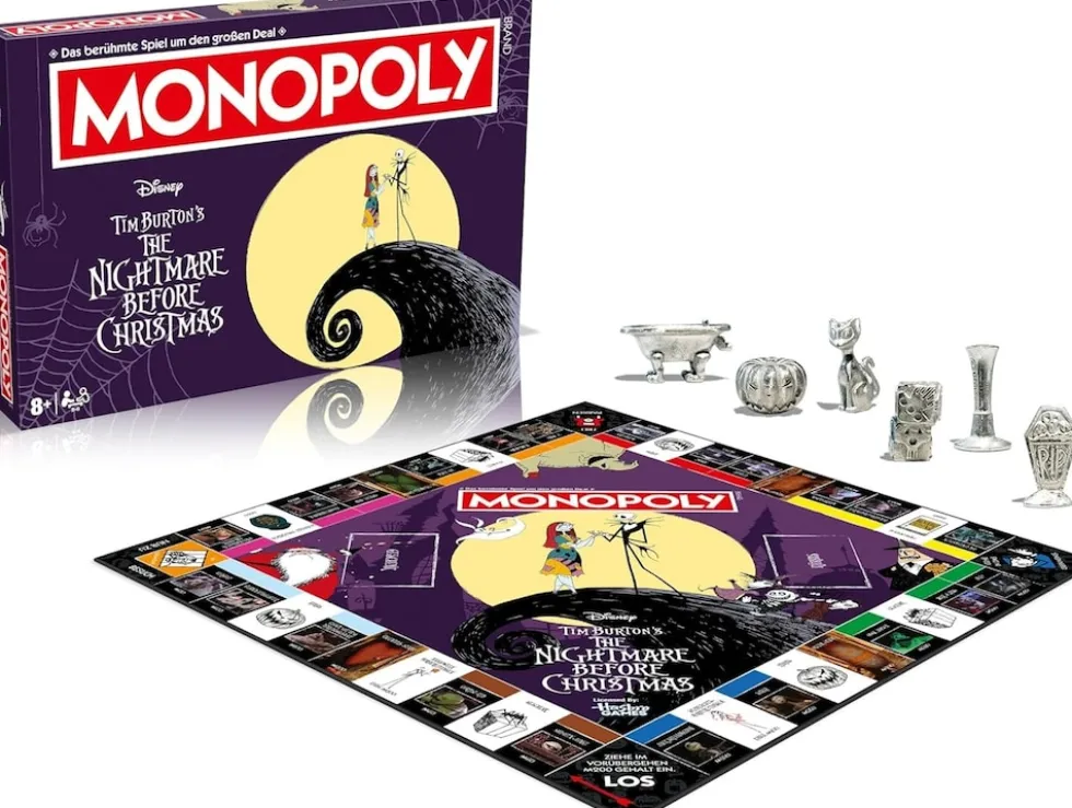 Monopoly Nightmare Before Christmas Disney Brettspiel Sammleredition Spiel