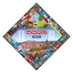 Monopoly - Nürnberg Brettspiel Gesellschaftsspiel Spiel Cityedition Stadtedition