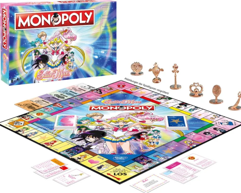 Monopoly Sailor Moon Edition Spiel Gesellschaftsspiel Brettspiel