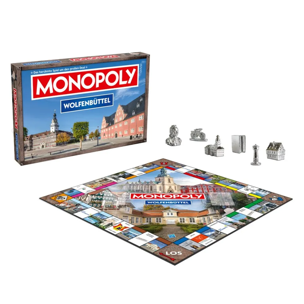 Monopoly - Wolfenbüttel Brettspiel Gesellschaftsspiel Spiel Cityedition Stadtedition