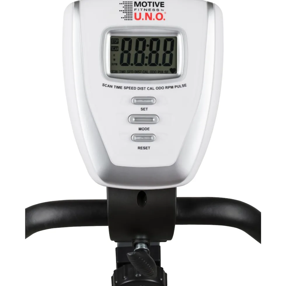 Motive Fitness by U.N.O. Heimtrainer HT 400 weiß/schwarz