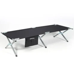 24MOVE® Feldbett Campingbett bis 180 kg In-und Outdoor Camping faltbar, inkl. Tragetasche für einfachen Transport