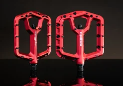 MTB/Plattform Pedal TRIDENT, rot, 9/16