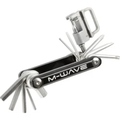 M-Wave Little 15 Multitool Multifunktionswerkzeug Fahrradwerkzeug Set für unterwegs Minitool 15 Funktionen