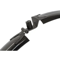 M-Wave Mud Max Fat Schutzblech 24 - 29 Zoll mit Reflektorhalter Spritzschutz Mudguard Schmutzfänger Fahrradschutzblech Steckschutzblech Set vorne hinten