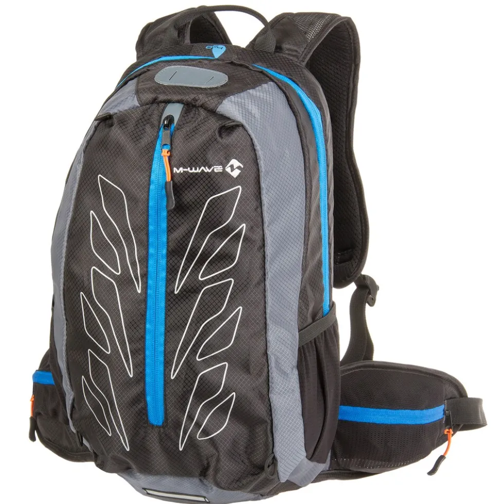 M-Wave Rough Ride Back Rucksack Wanderrucksack Rucksäcke Fahrradrucksack 15L Fahrrad Tasche