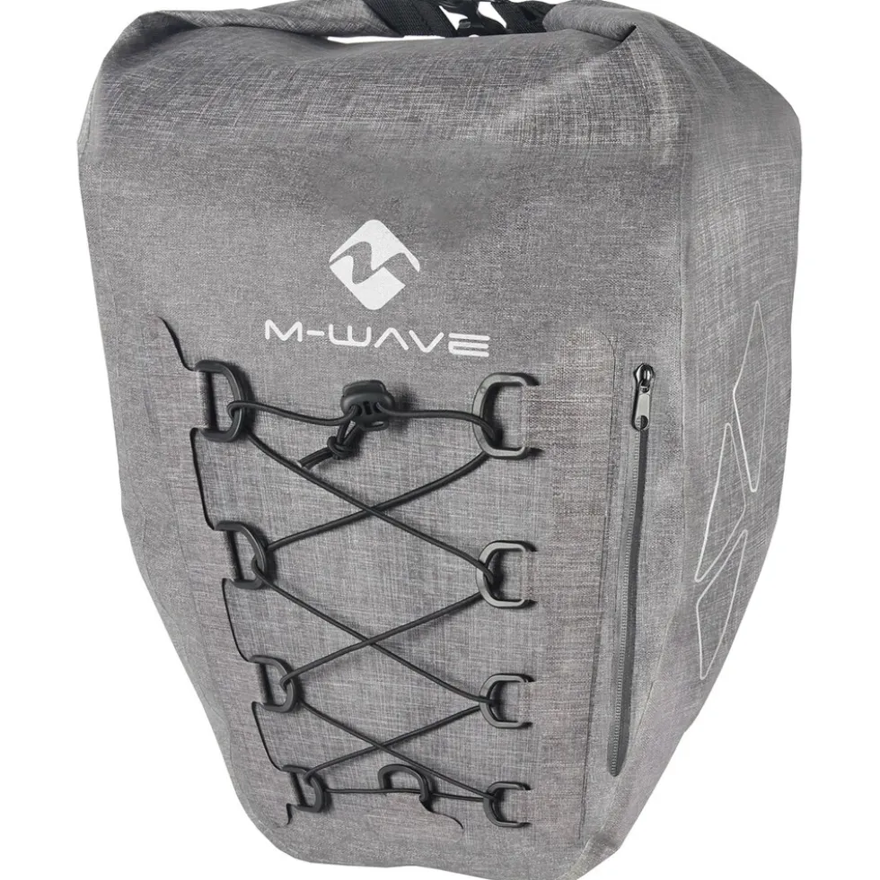 M-Wave Suburban Carry Fahrradtasche Gepäckträgertasche Fahrrad 25L wasserdicht Fahrradtaschen Radtasche