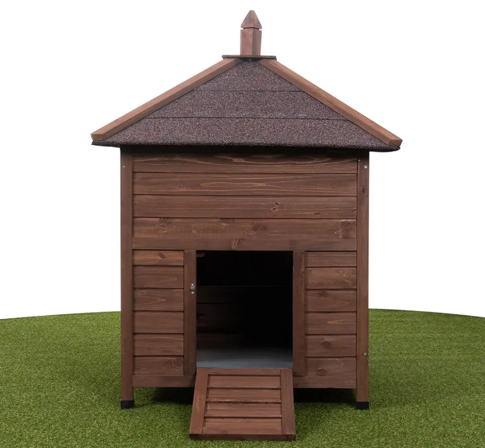 MyAnimal Hühnerstall für 3 Hühner MH-11 mit Nistkasten, Hühnerhaus schutzimprägniert, Dach abnehmbar