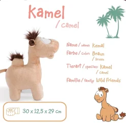 NICI - Plüschtier - Kemal das Kamel (30cm) Kuscheltier Stofftier Plüschfigur
