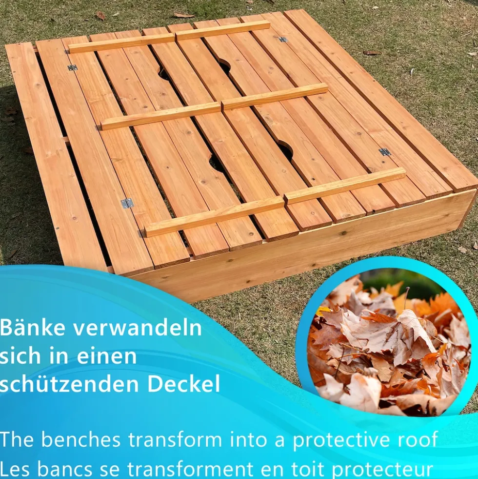 NYVI Sandkasten Spielplatz Kinder SB003L