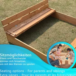 NYVI Sandkasten Spielplatz Kinder SB003L