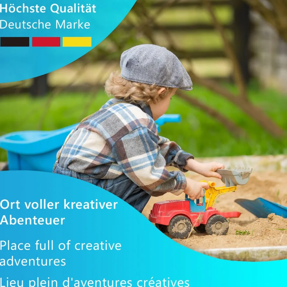 NYVI Sandkasten Spielplatz Kinder SB003L