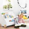 PINOLINO Kinder-Bücherregal mit Rollen Lasse – weiß