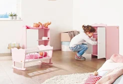 PINOLINO Puppenschrank Jasmin – weiß
