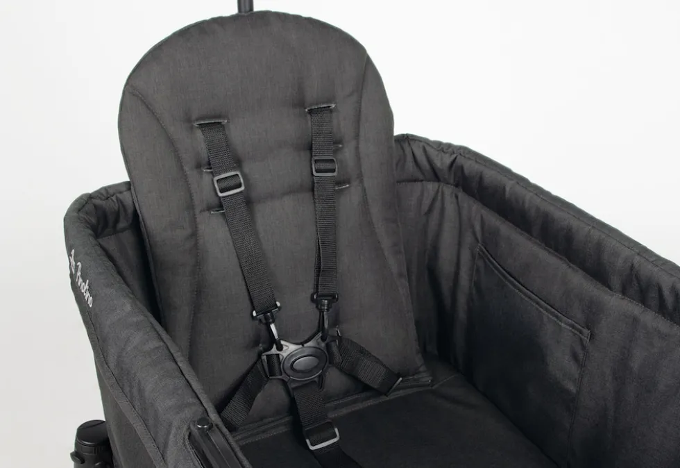 PINOLINO Sitz für Klappbollerwagen Cruiser – anthrazit