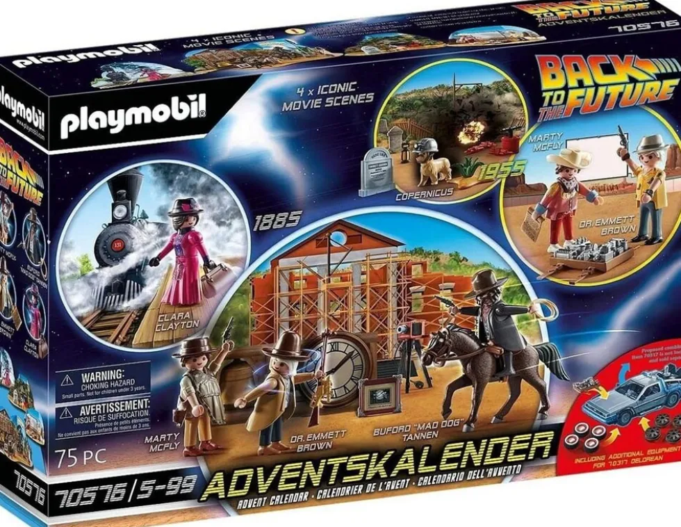 Playmobil Back to the Future Part III Kalender