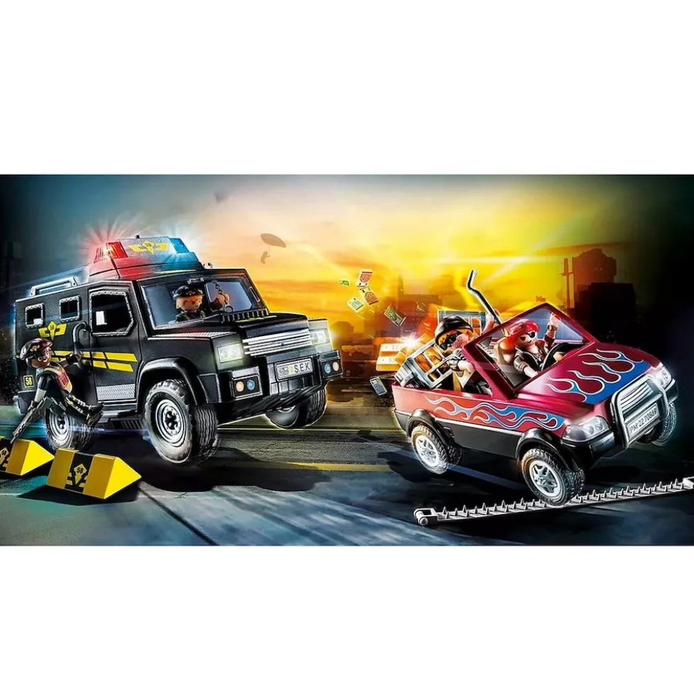 PLAYMOBIL® 70869 - City Action - Polizei, Verfolgung der Bankräuber