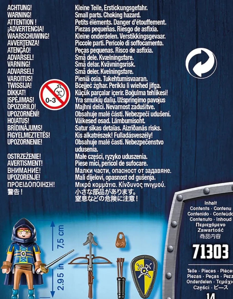 Playmobil Gwynn mit Kampfausrüstung
