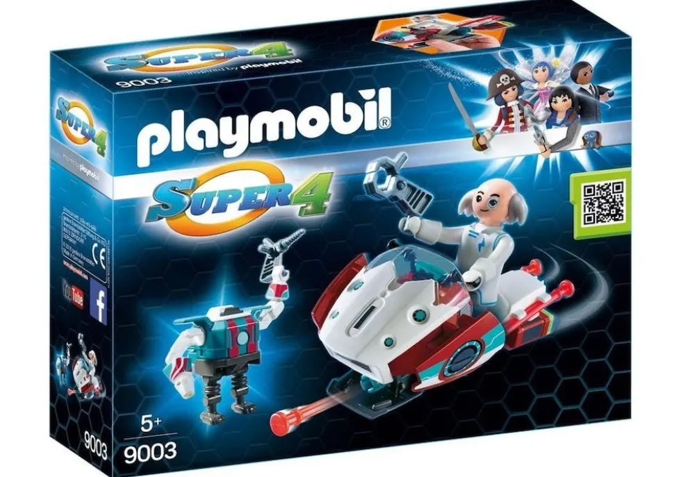 Playmobil Skyjet mit Dr X & Roboter