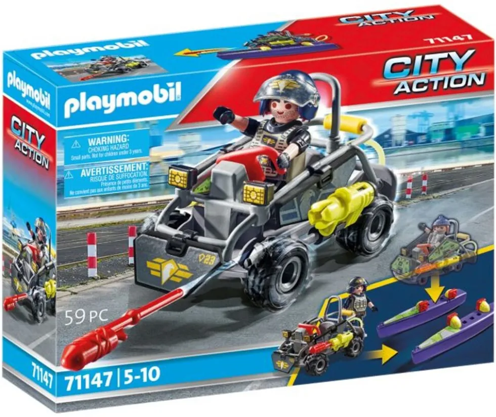Playmobil SWAT-Multi-Terrain-Quad